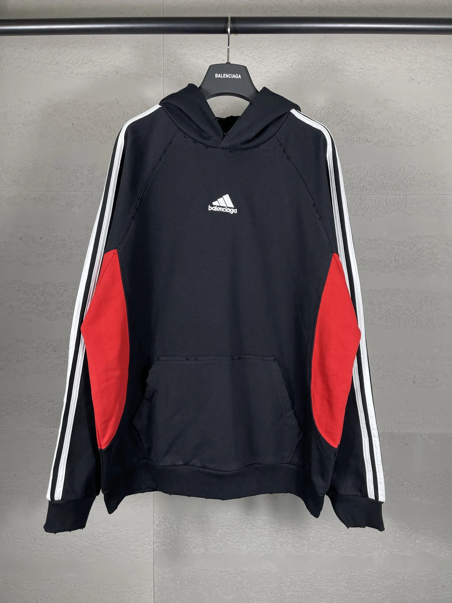 Balenciaga Black Cotton Logo