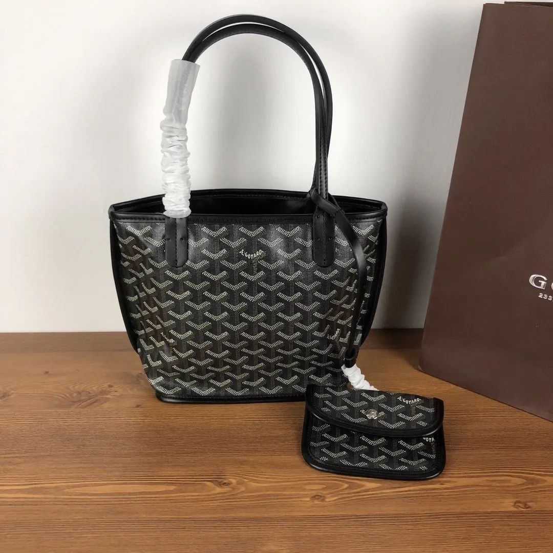 Goyard 双面对花mini购物袋多色低调又經典的Y字花纹 非常 旅行袋 大容量旅行款