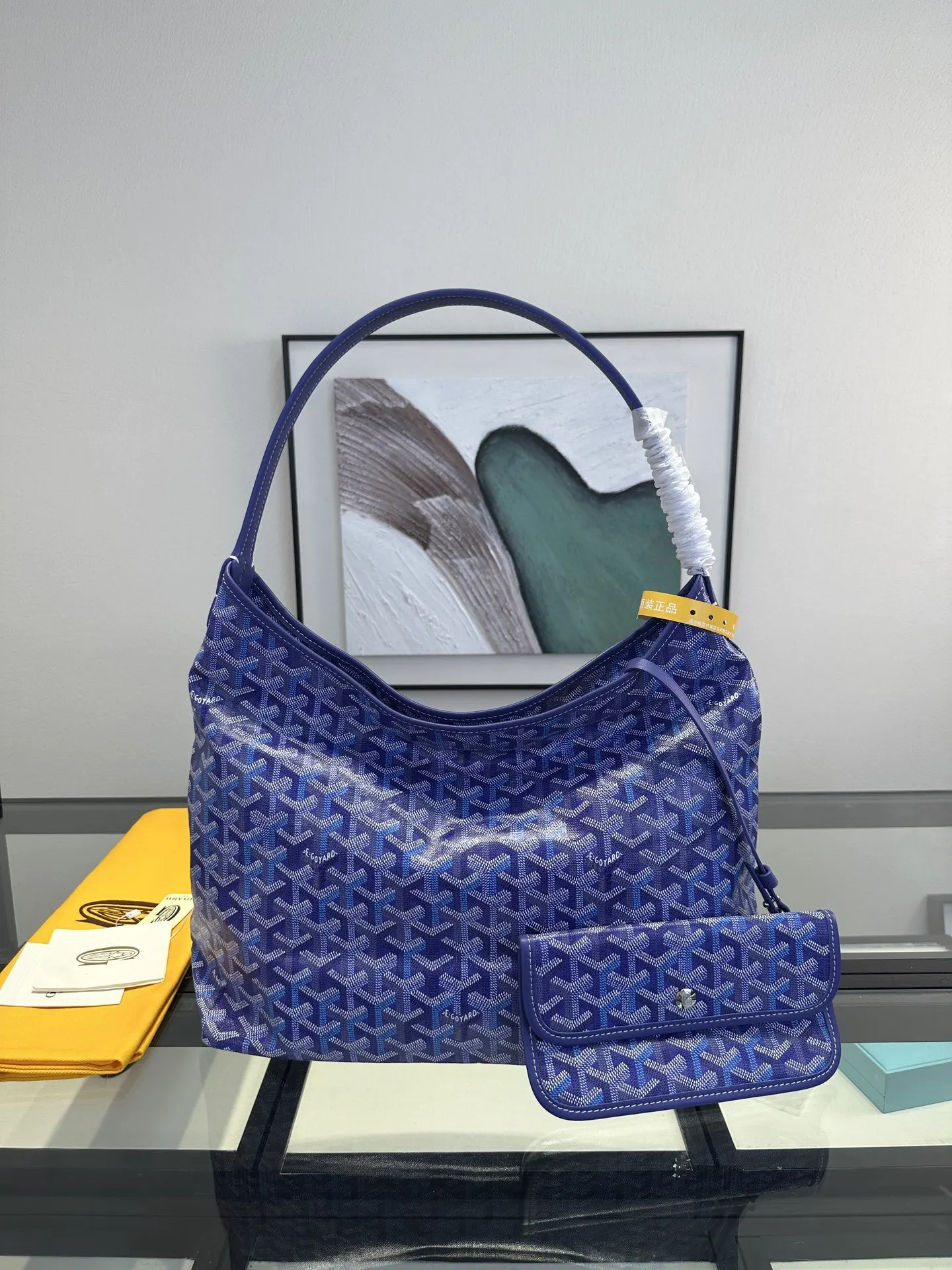 Goyard Hobo 老花 帆布 腋下包 復古腋下背款
