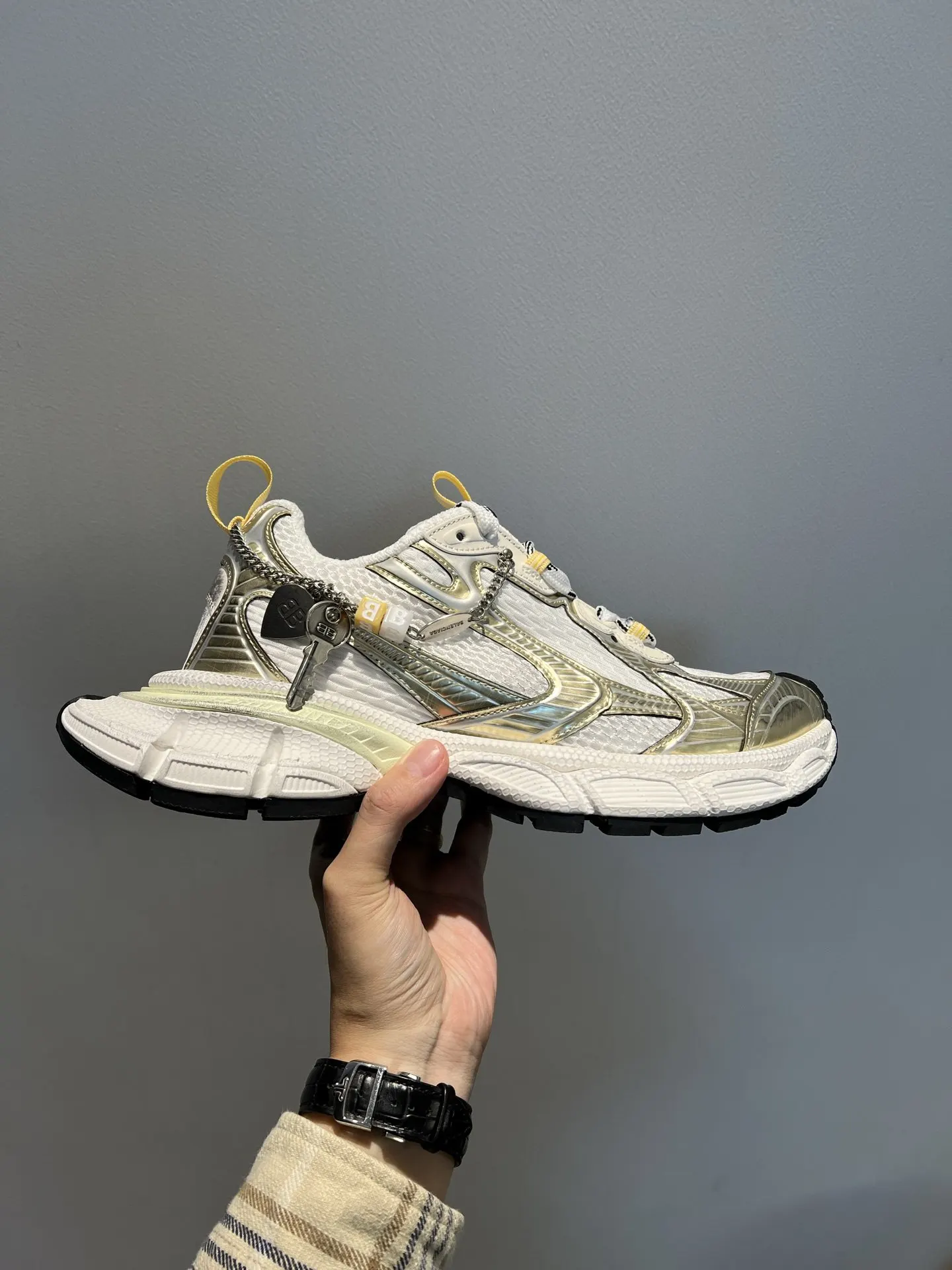 Balenciaga 3XL 黄色 運動鞋 厚底休閒款