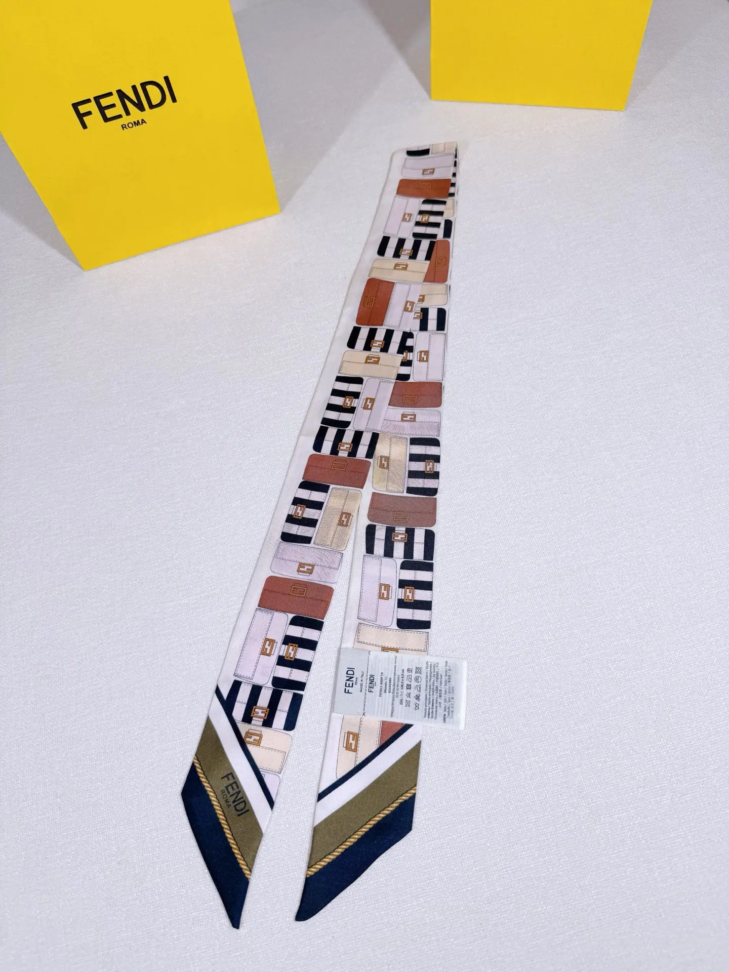 Fendi 咖色 腰带 通勤百搭款