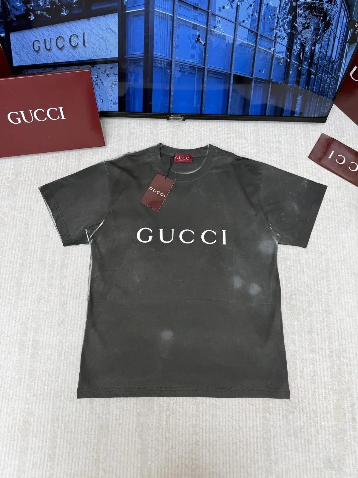 Gucci Print Knitwear Textured Knit Style