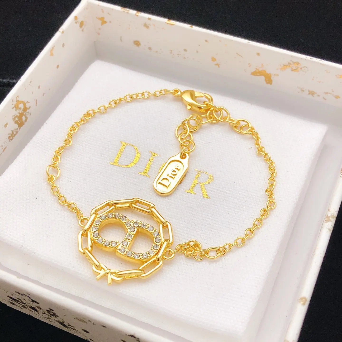 Dior 圆形 手链 日常叠戴