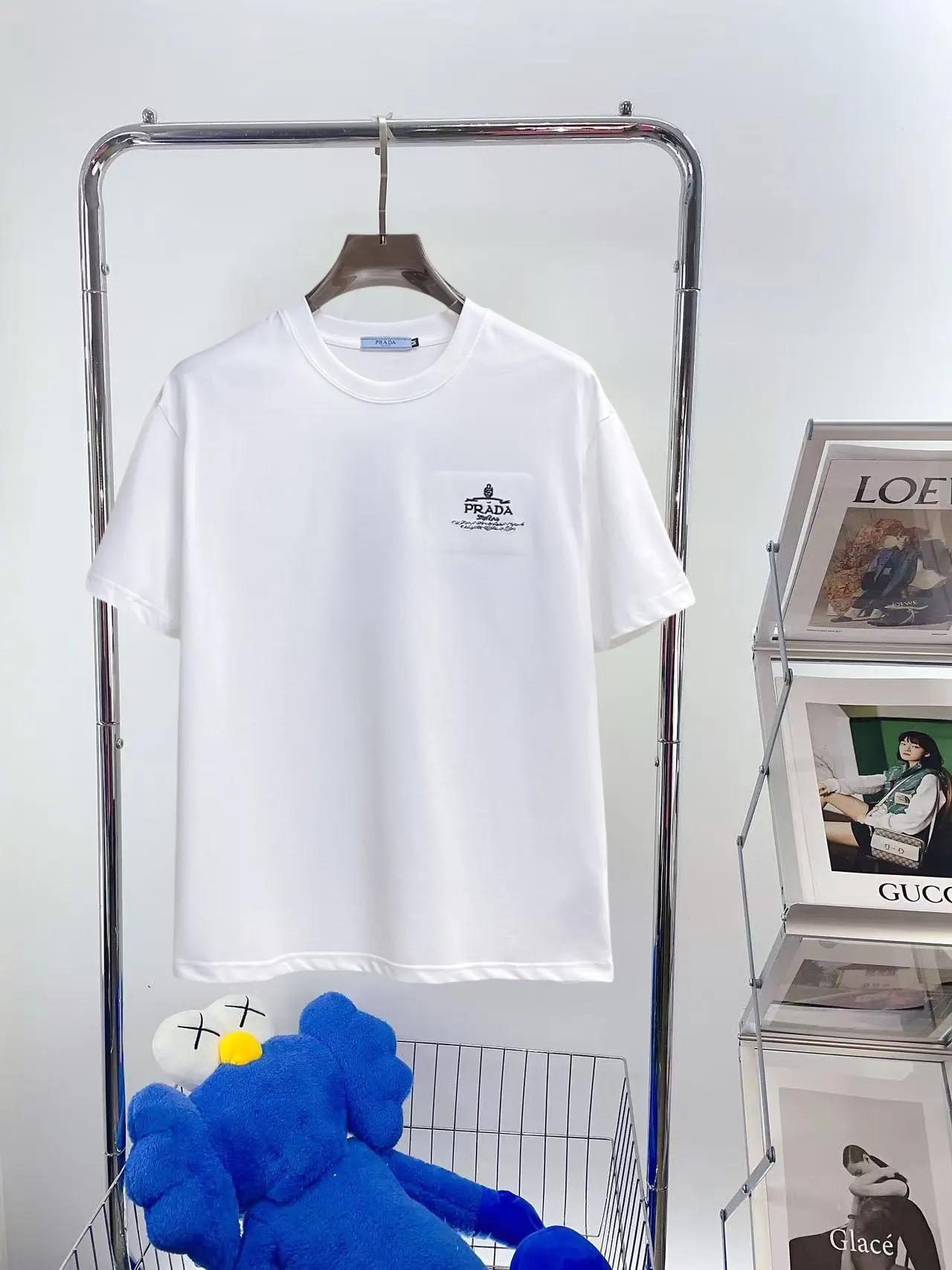 Prada T-Shirt Casual Versatile
