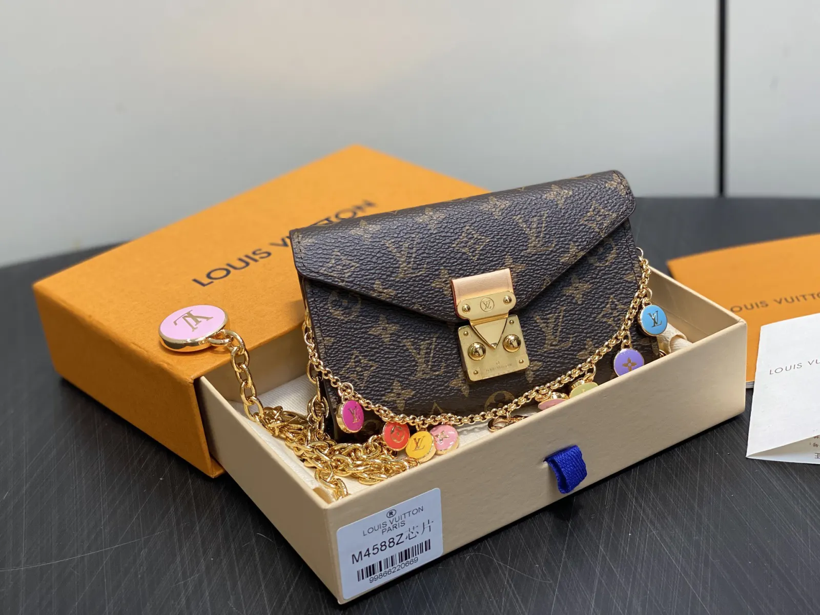 老花 Mo精品 老花 链条腰包腰带 TM PO 休闲腰包款