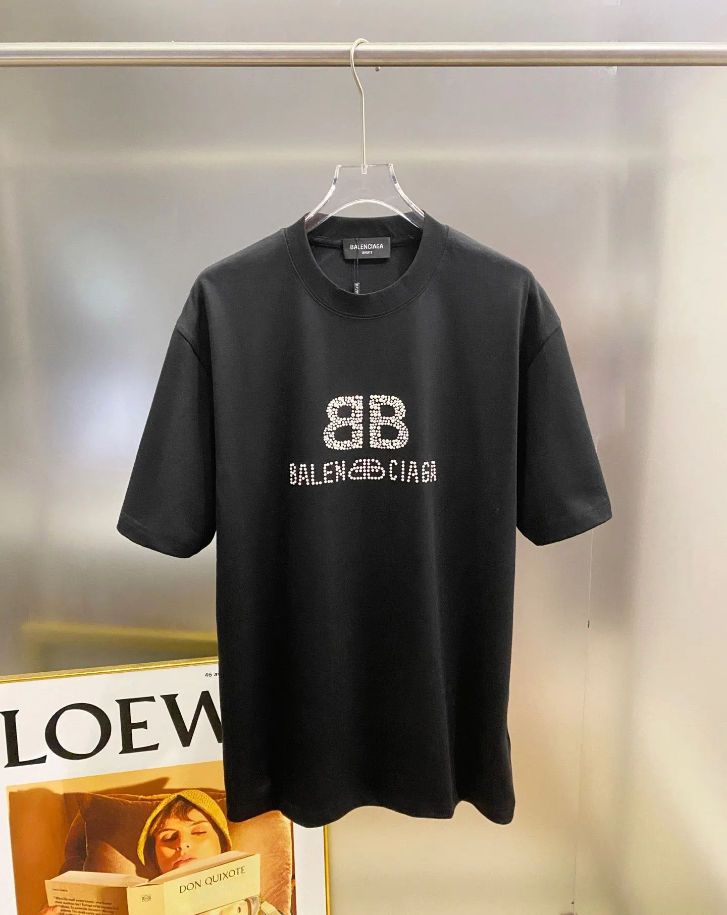 Balenciaga Logo Short Sleeve T-Shirt Loose Casual