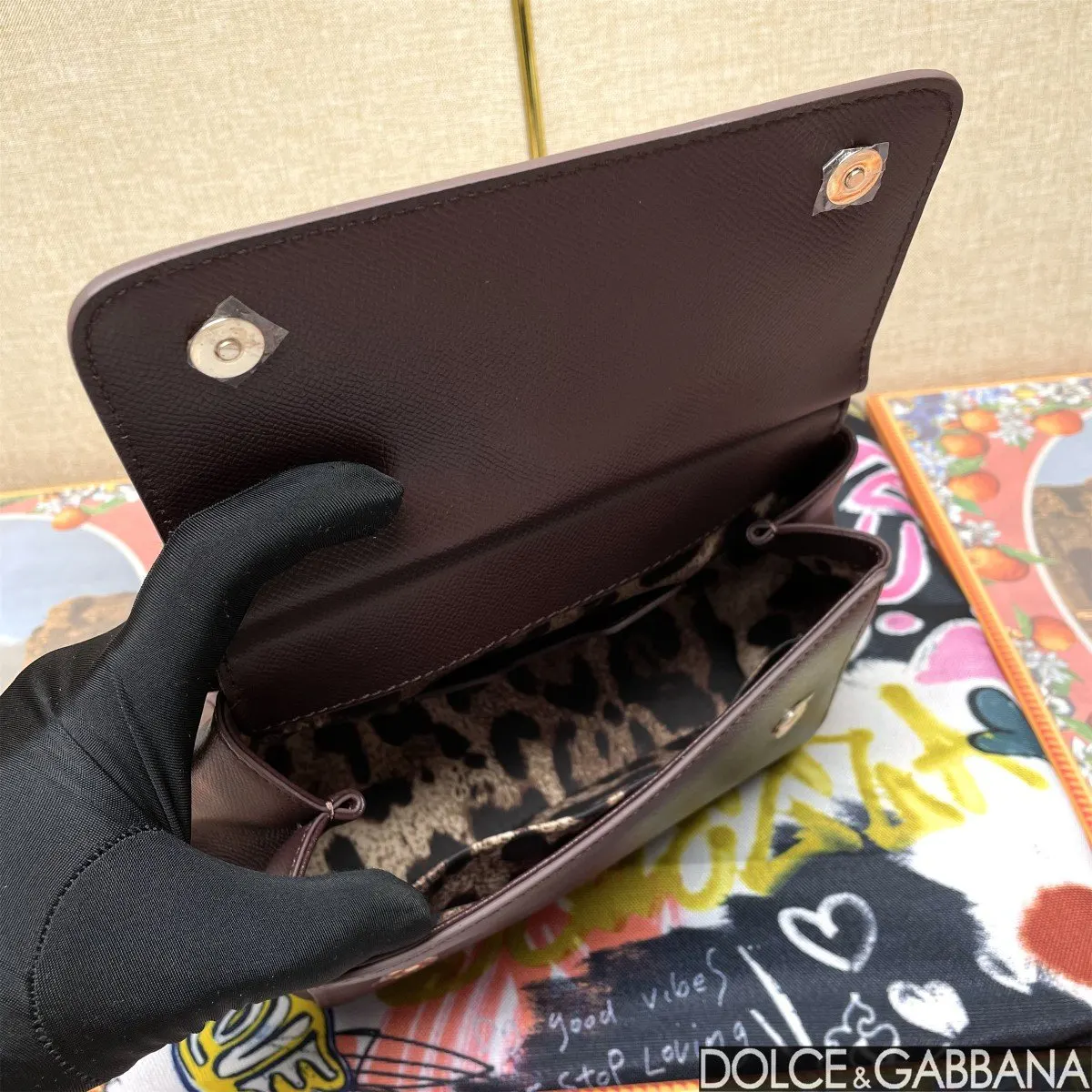 酒紅 Dolce Gabban杜嘉班纳 收納包 旅行收納款