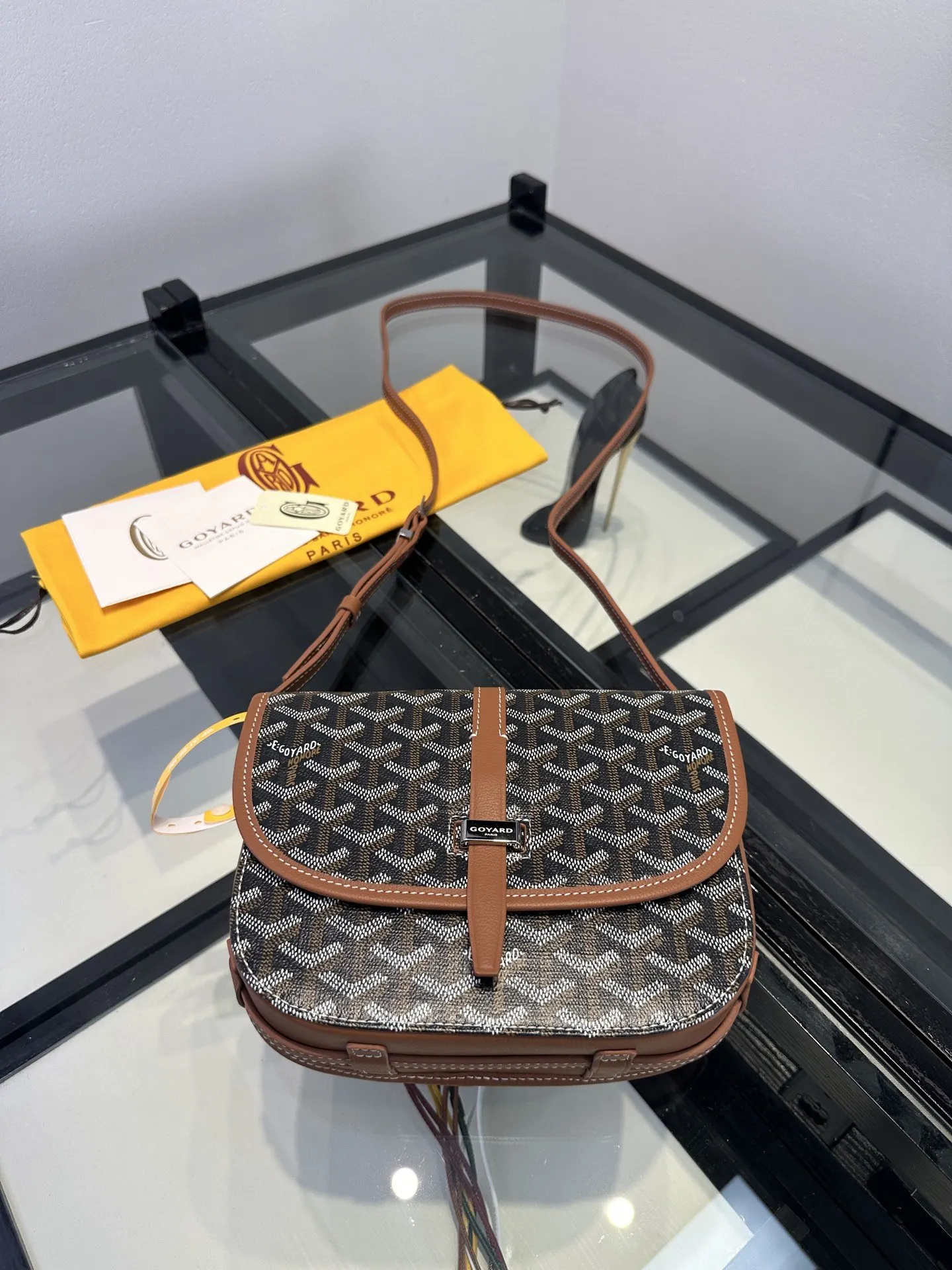 Brown Organizer Pouch Travel
