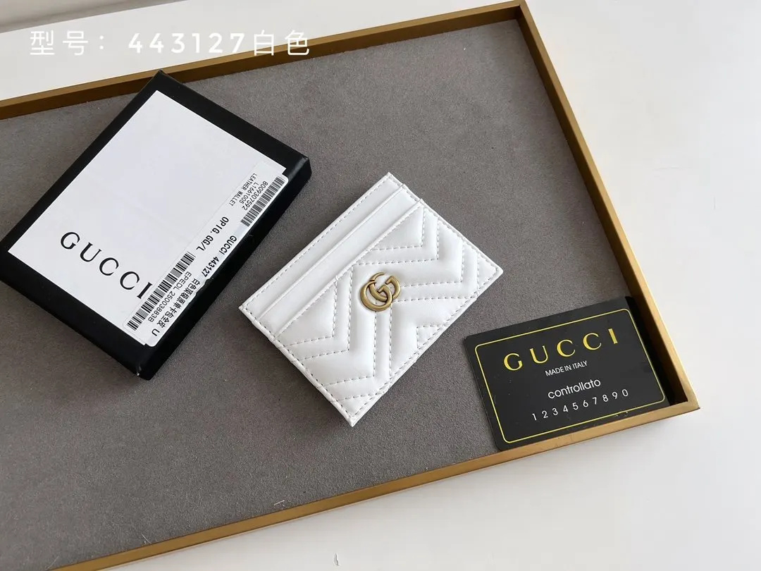 Gucci Marmont Quilted Leather Wallet, Daily Storage