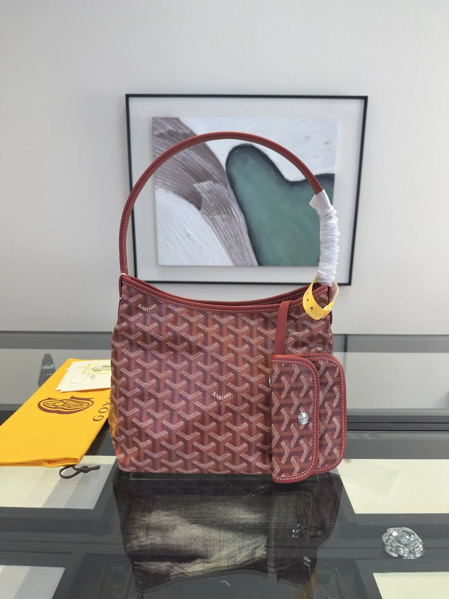 Goyard Hobo 全网 戈雅 迷你hobo 腋下包 大紅 托特包 大容量托特款