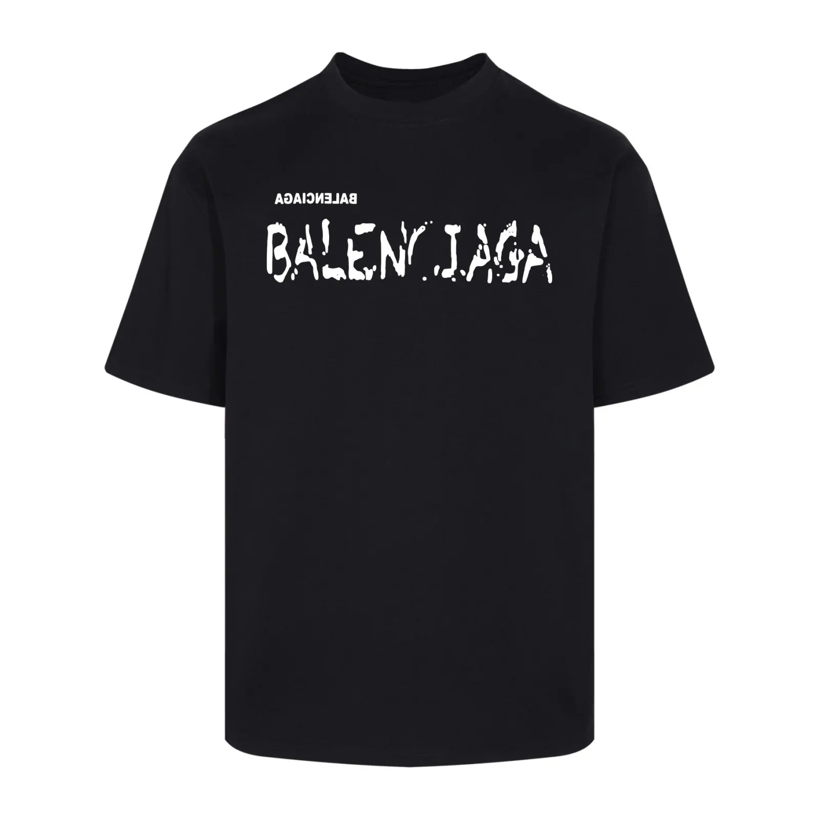 Balenciaga 黑色 短袖T恤 宽松休閒款