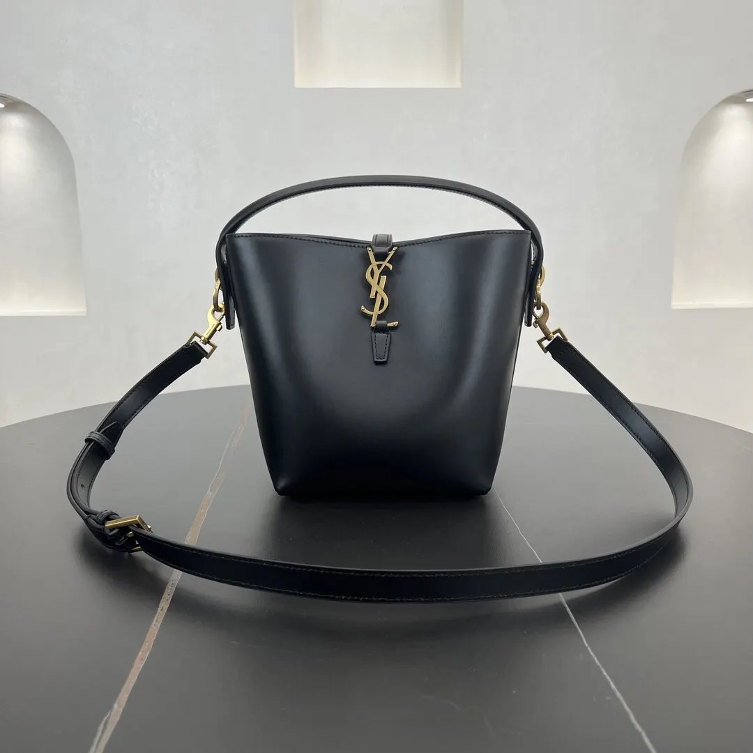 Bucket Bag Casual Leather
