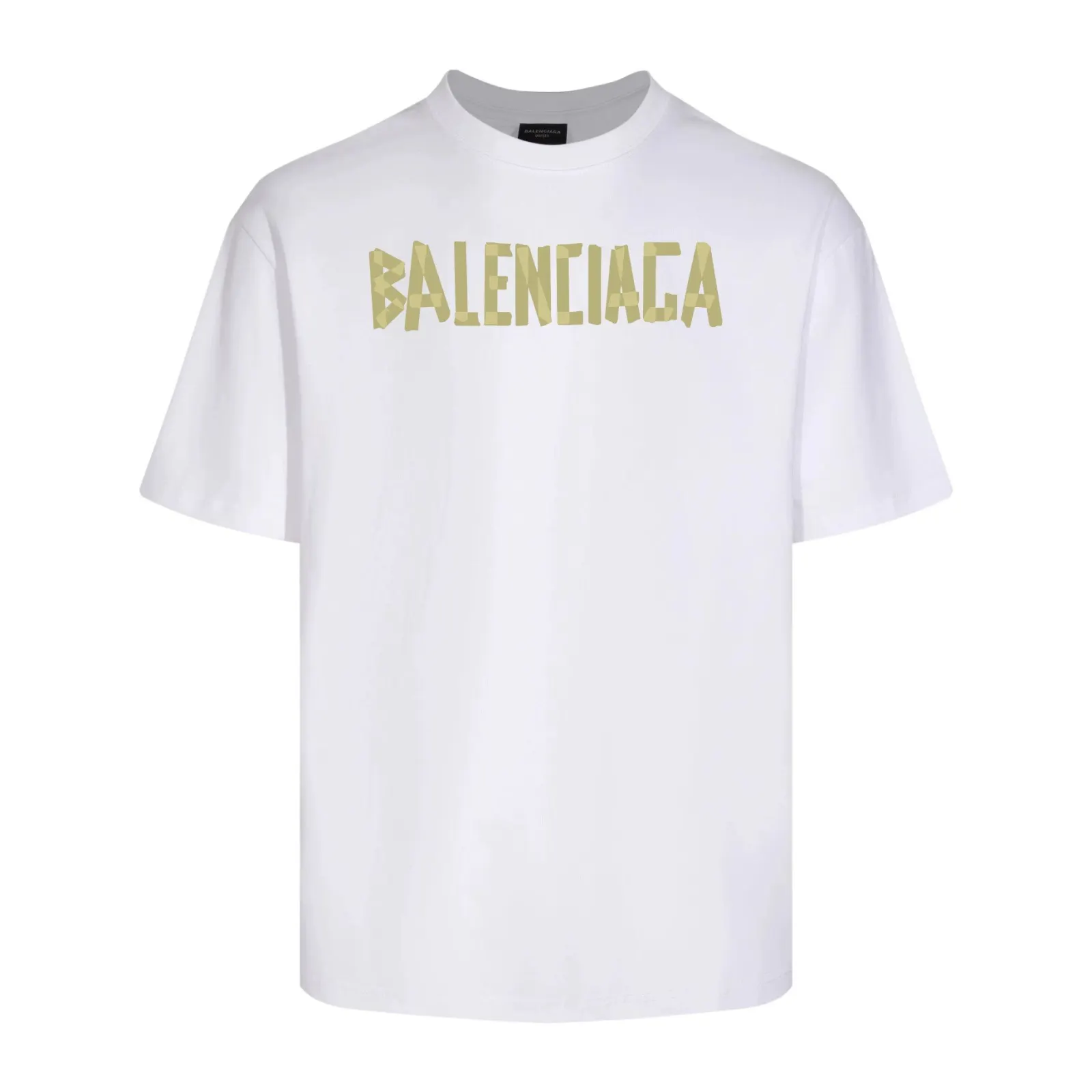 Balenciaga Black Short Sleeve T-Shirt Loose Casual