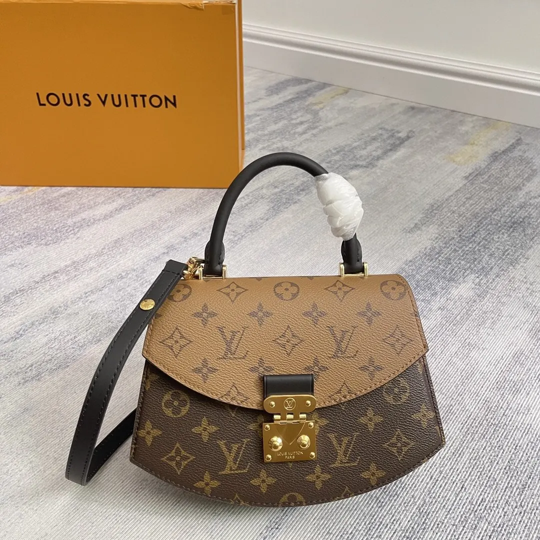 LV 帆布 手提包 通勤手提款