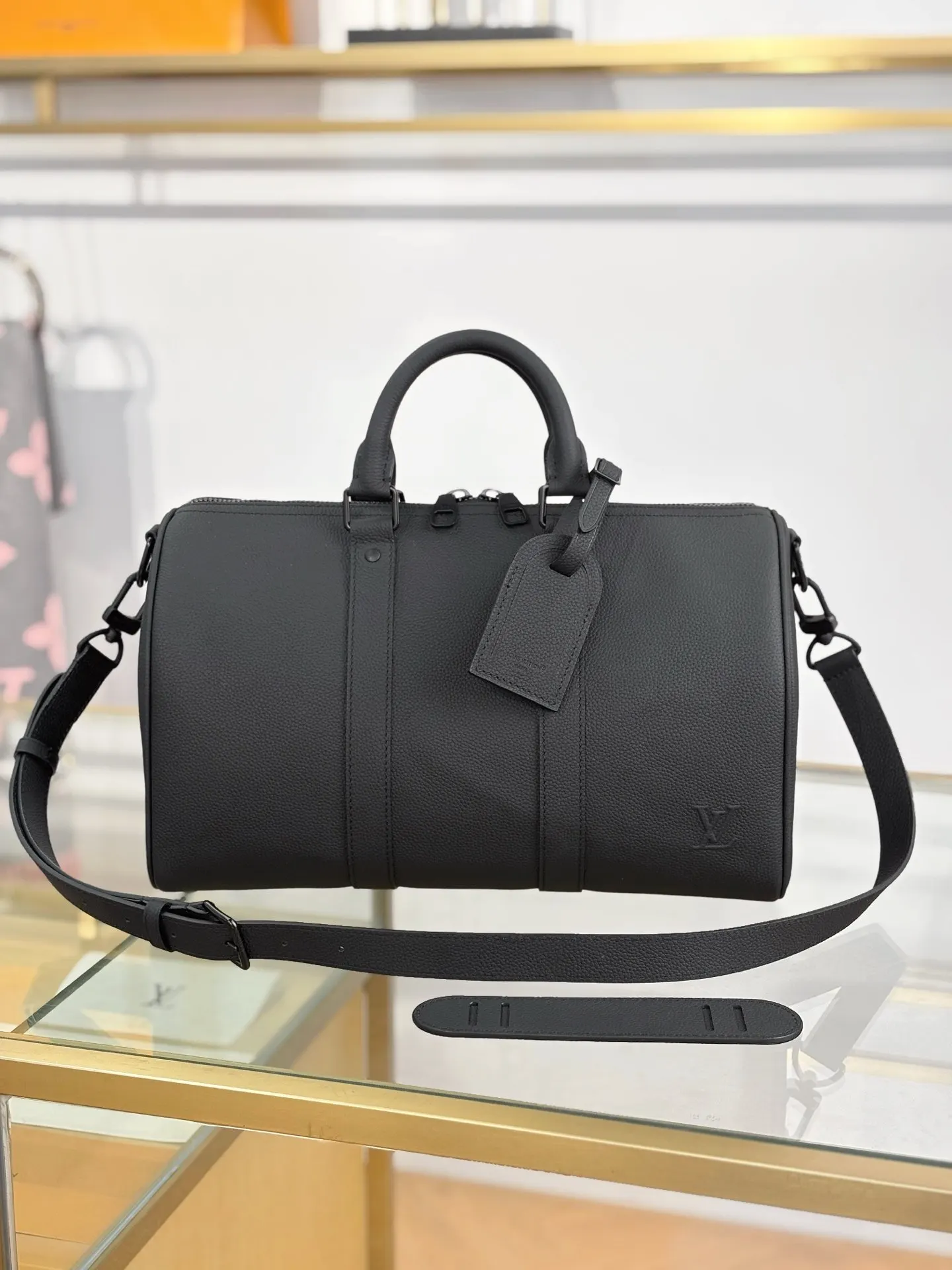 Keepall 黑色 BANDO 旅行袋 大容量旅行款