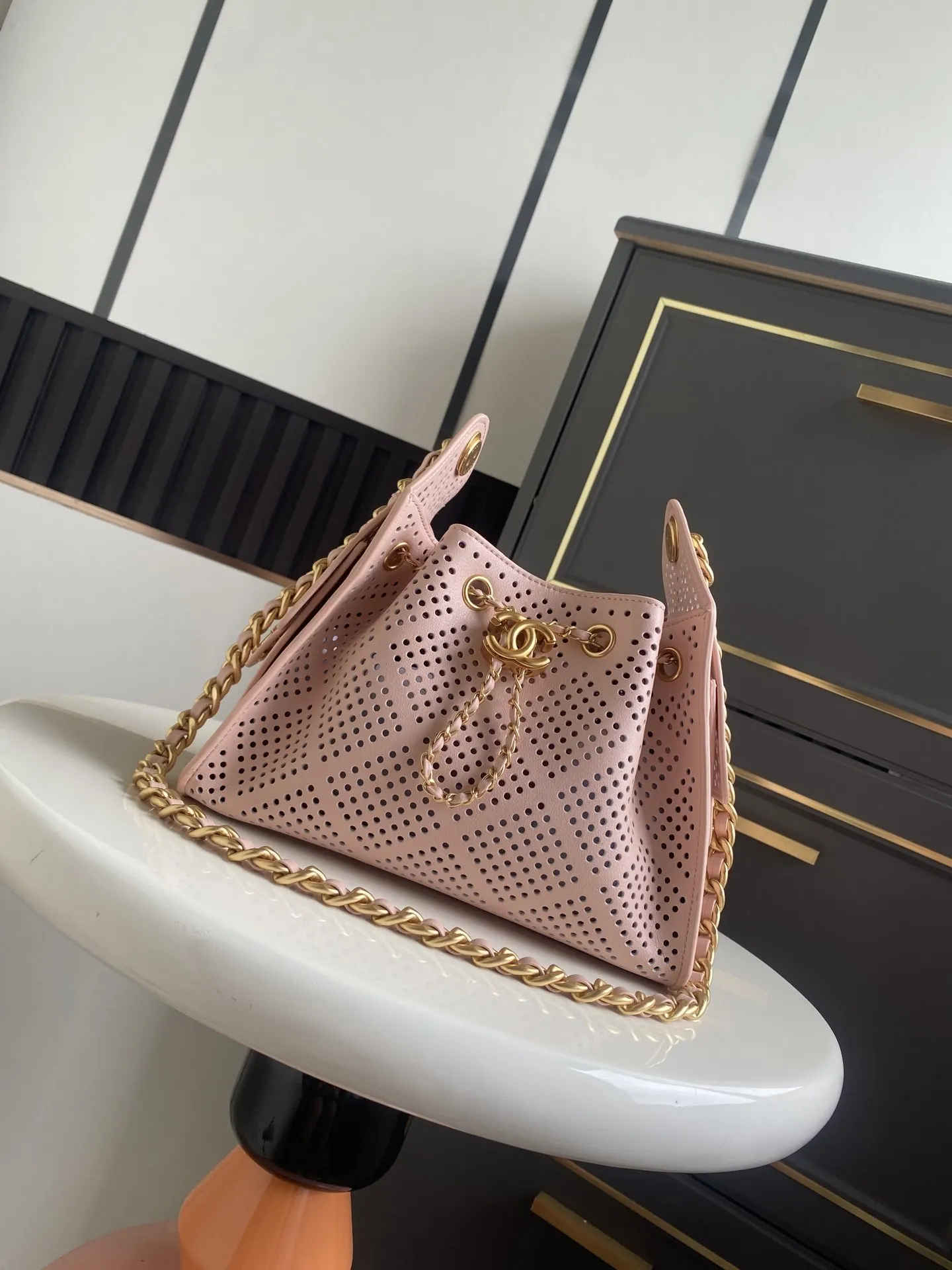 CHANEL Hobo 小牛皮 腋下包 复古腋下背款