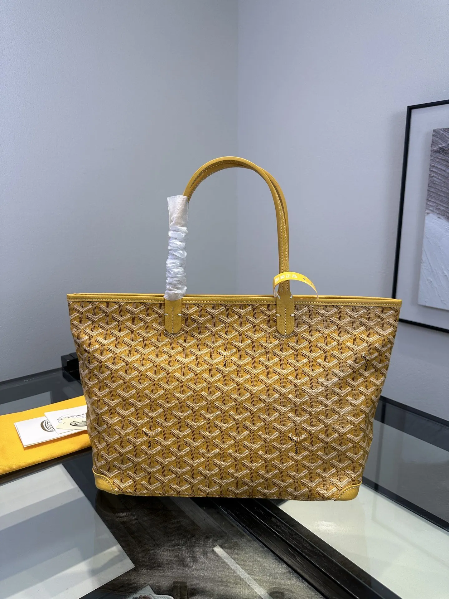 Goyard Hobo 黃色 托特包 大容量托特款