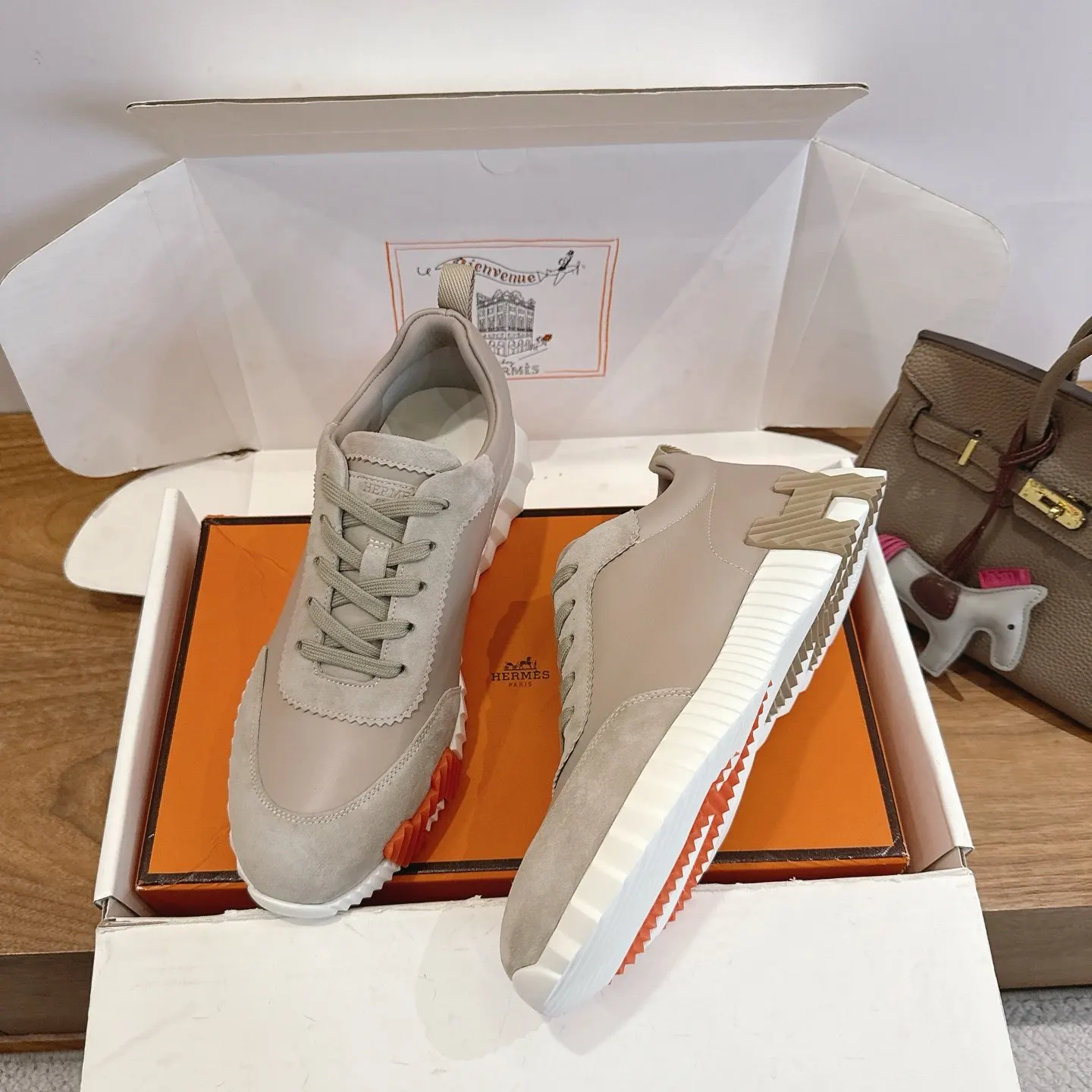 Hermes SS Sneakers Casual Versatile