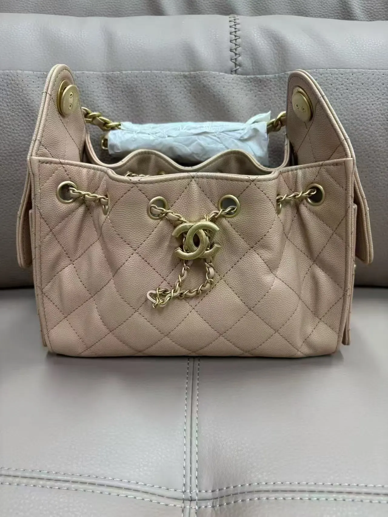 Chain Bag Leather