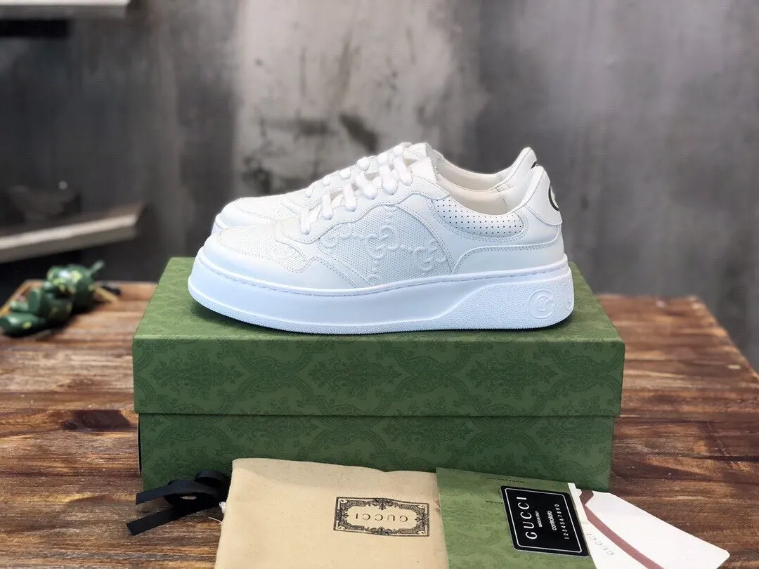Gucci Logo casual sneakers, all-match 36