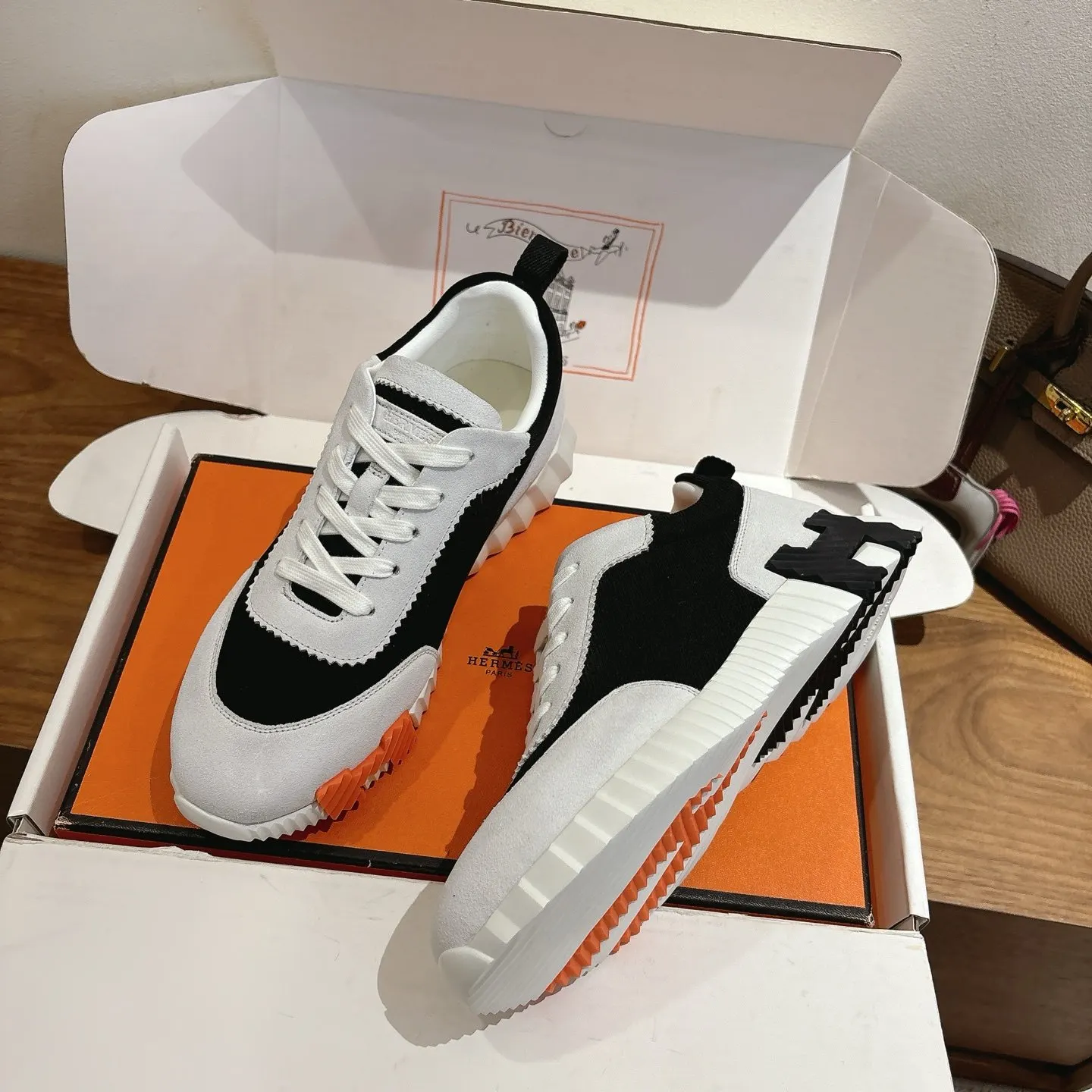 Hermes SS Sneakers Casual Versatile