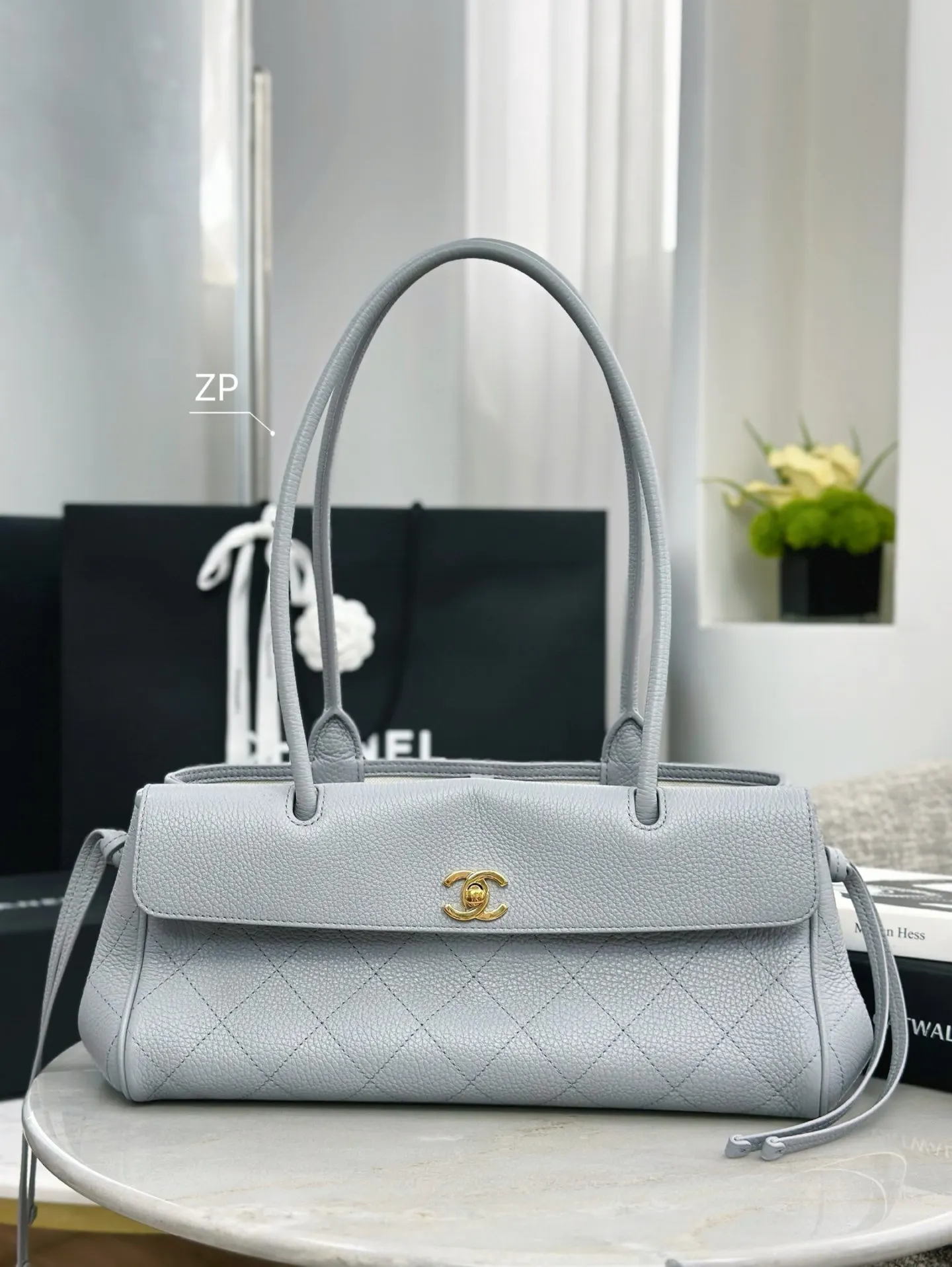 CHANEL 牛皮托特購物包 手提單肩