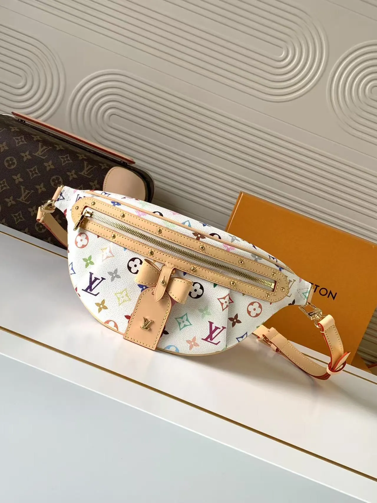 LV 牛皮 收納包 旅行收納款