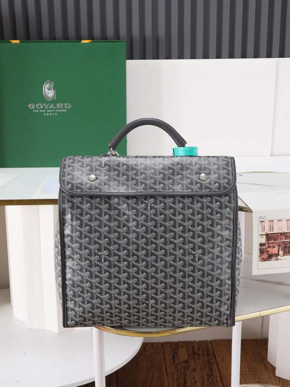 Goyard 灰色 雙肩包 实用雙肩款