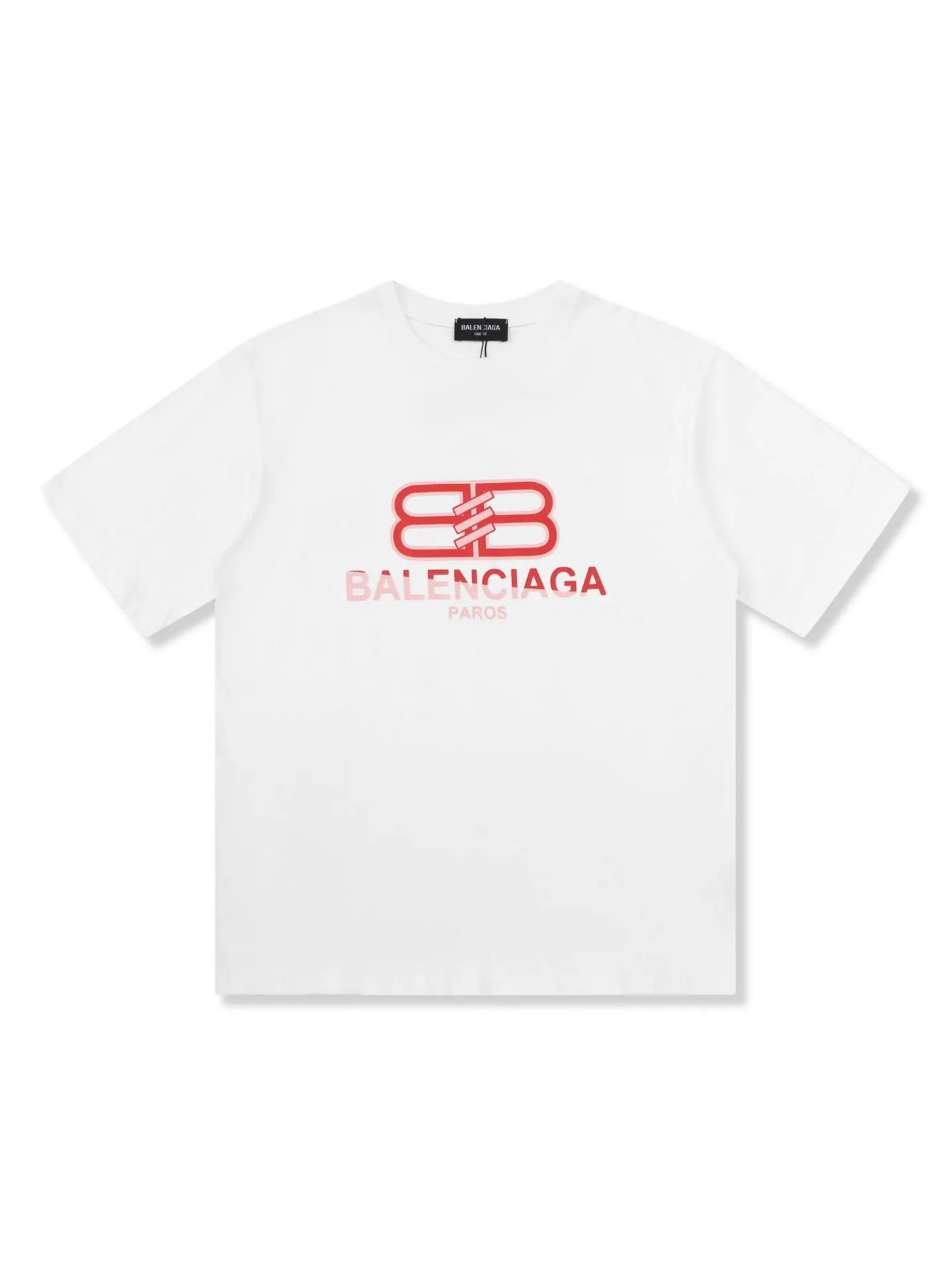 Balenciaga Black Short Sleeve T-Shirt Loose Casual