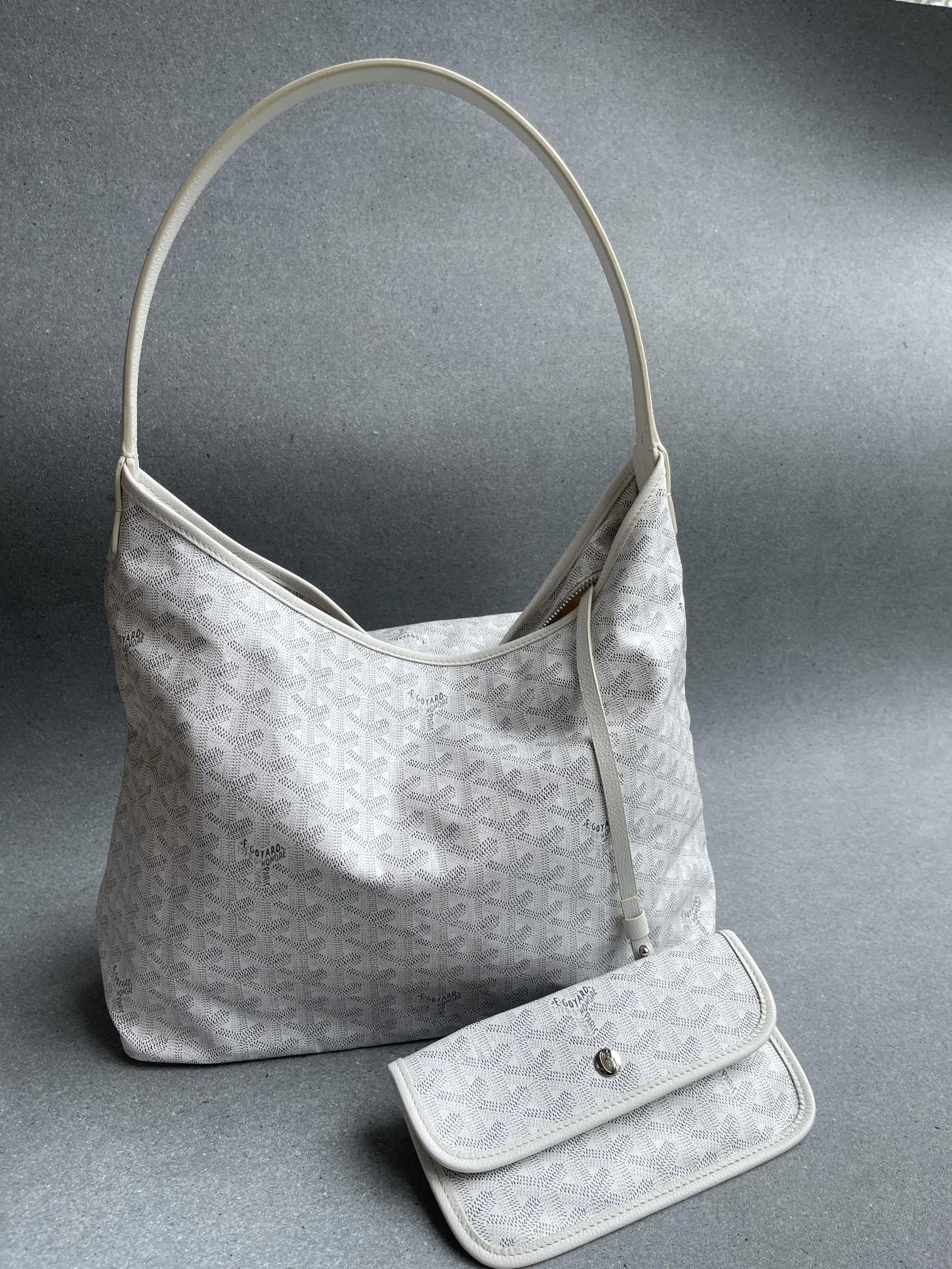 Goyard Hobo 小牛皮 腋下包 复古腋下背款