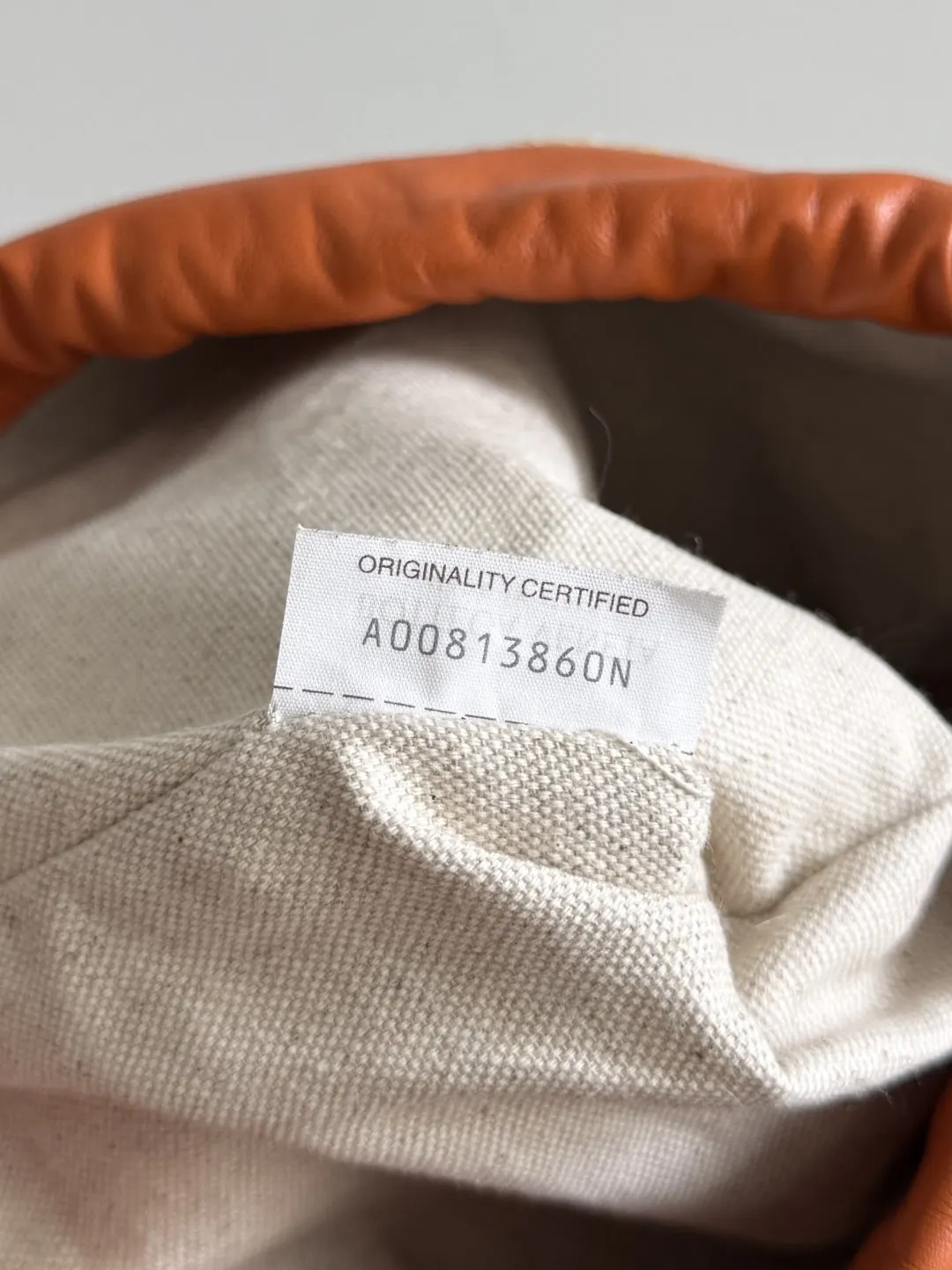Bottega Veneta 橙色 腋下包 復古腋下背款(數字9) Bottega Veneta 橙色 腋下包 復古腋下背款(數字9)