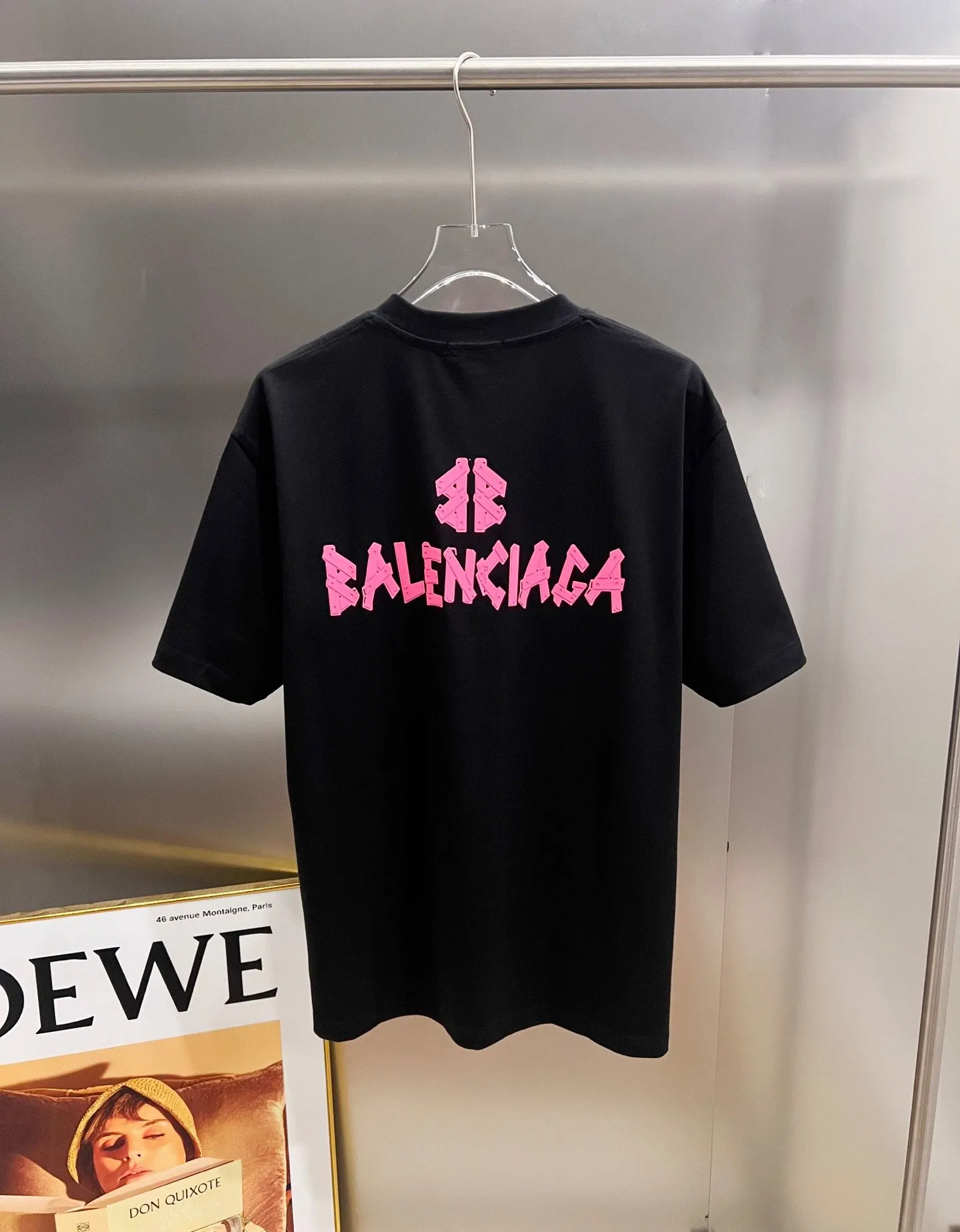 Balenciaga Logo Short Sleeve T-Shirt Loose Casual