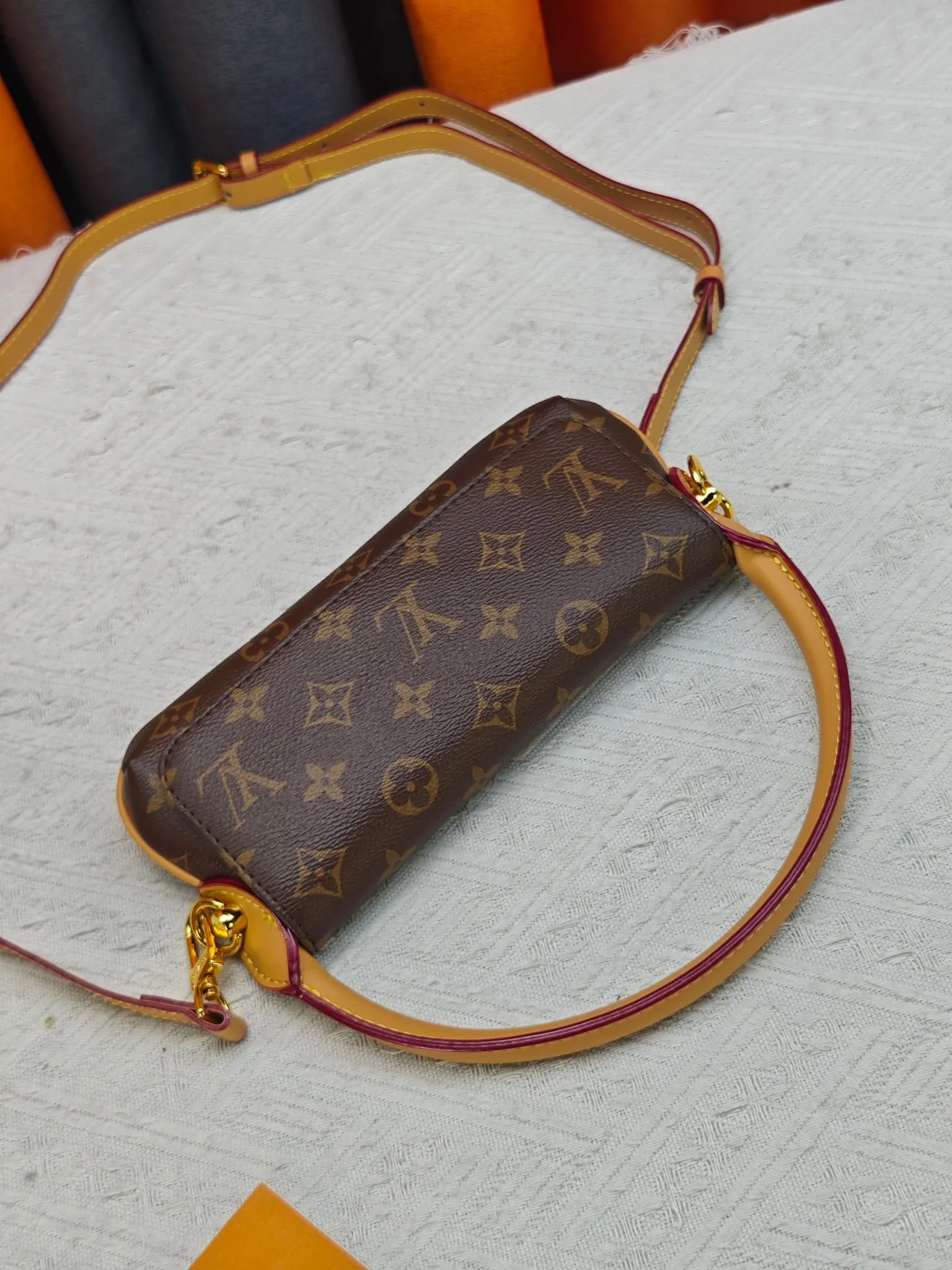 Monogram Hobo Shoulder Bag Vintage