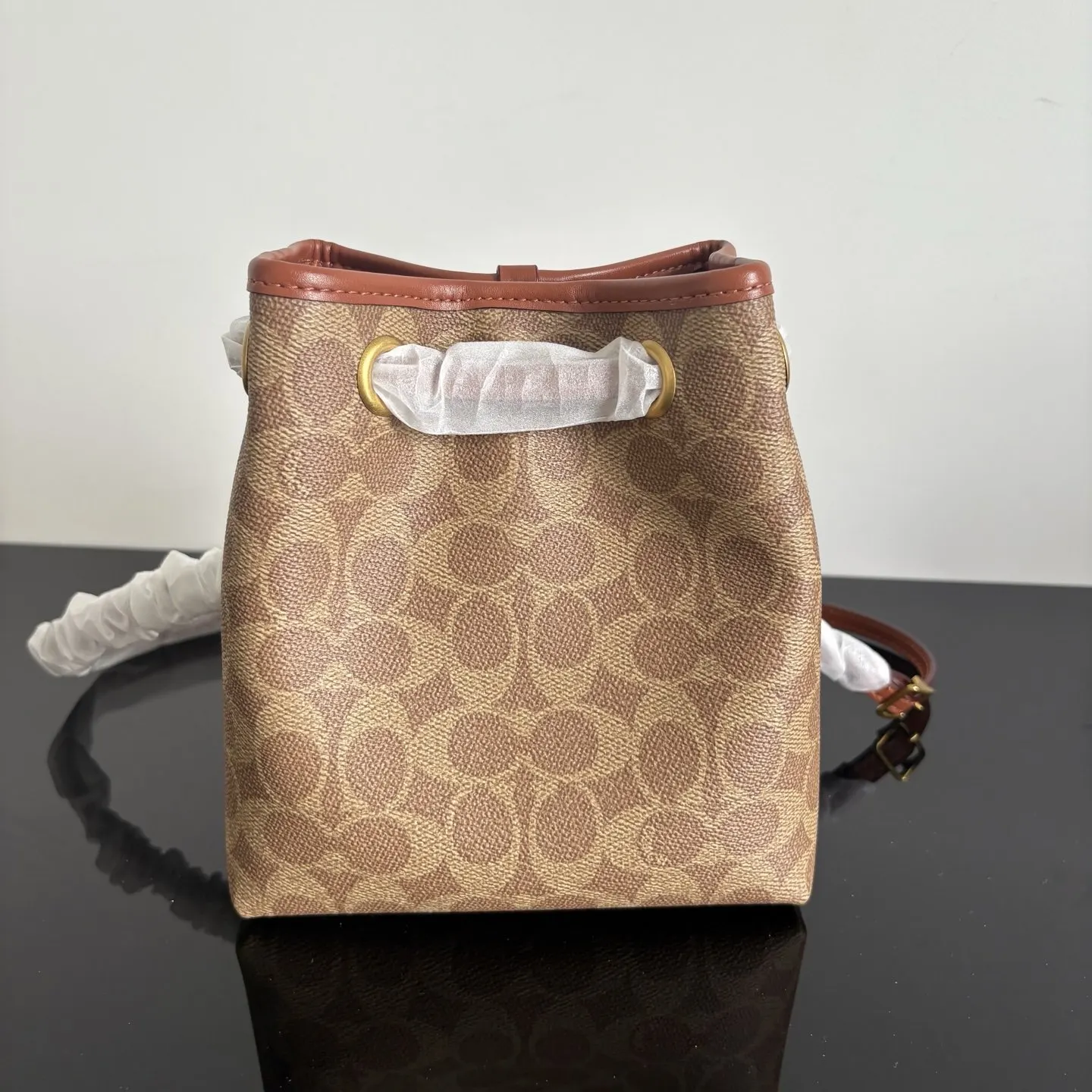 Coach 白色 奶白 鏈條包 精致鏈條款