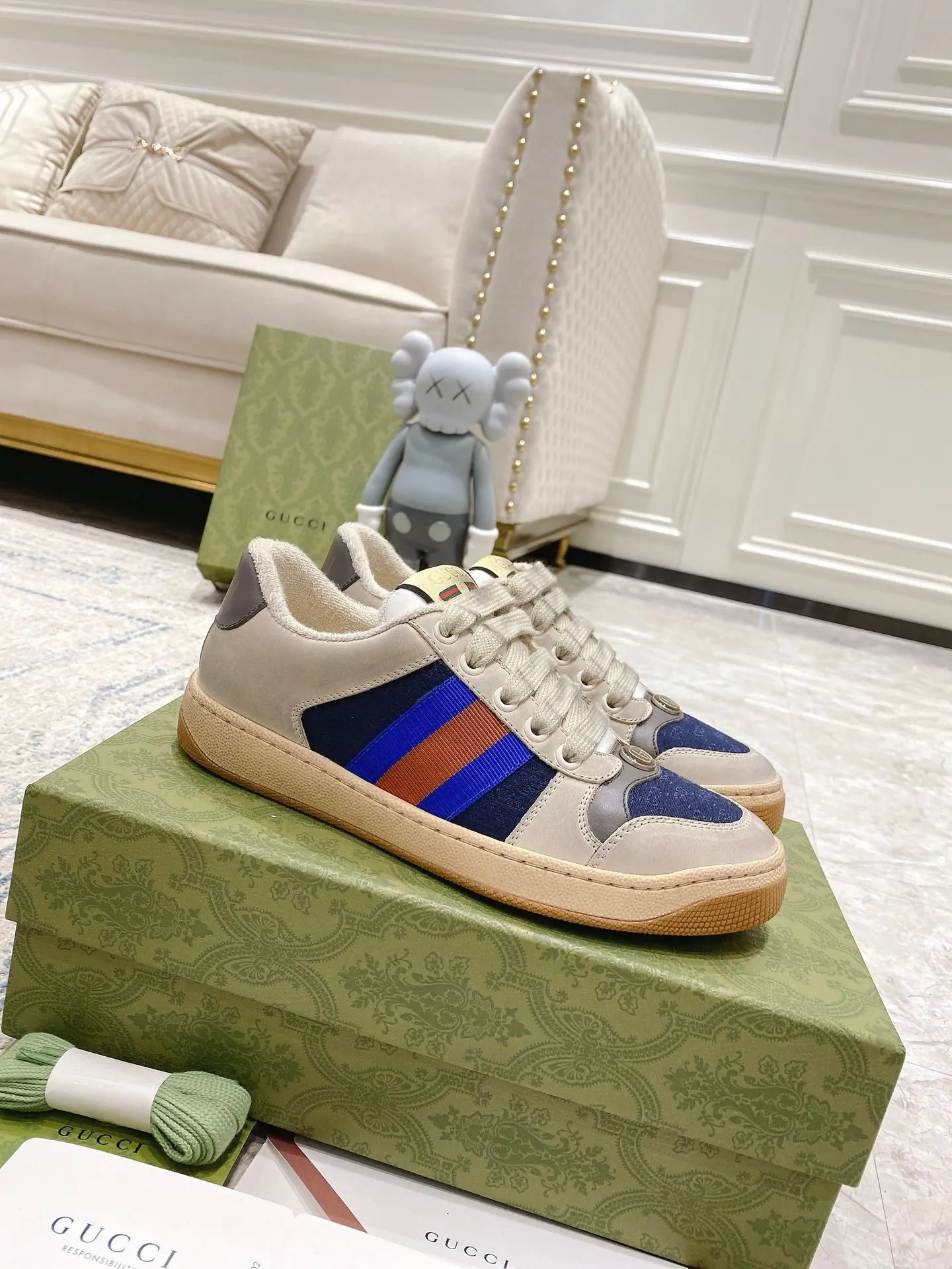 Gucci Logo休閒運動鞋 百搭款