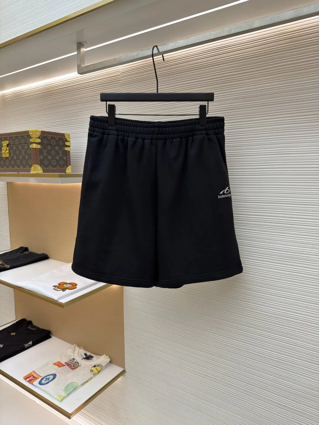 Balenciaga Black Cotton Loose Casual