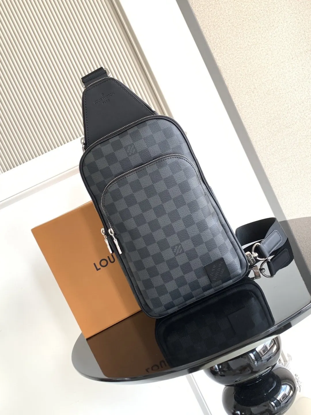 LV 帆布 单肩包 日常单肩背款