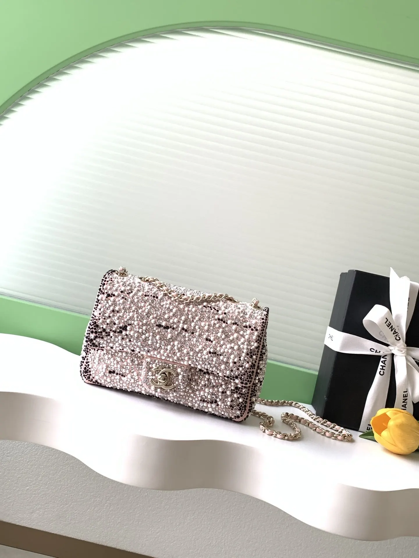 Gold Chain Bag