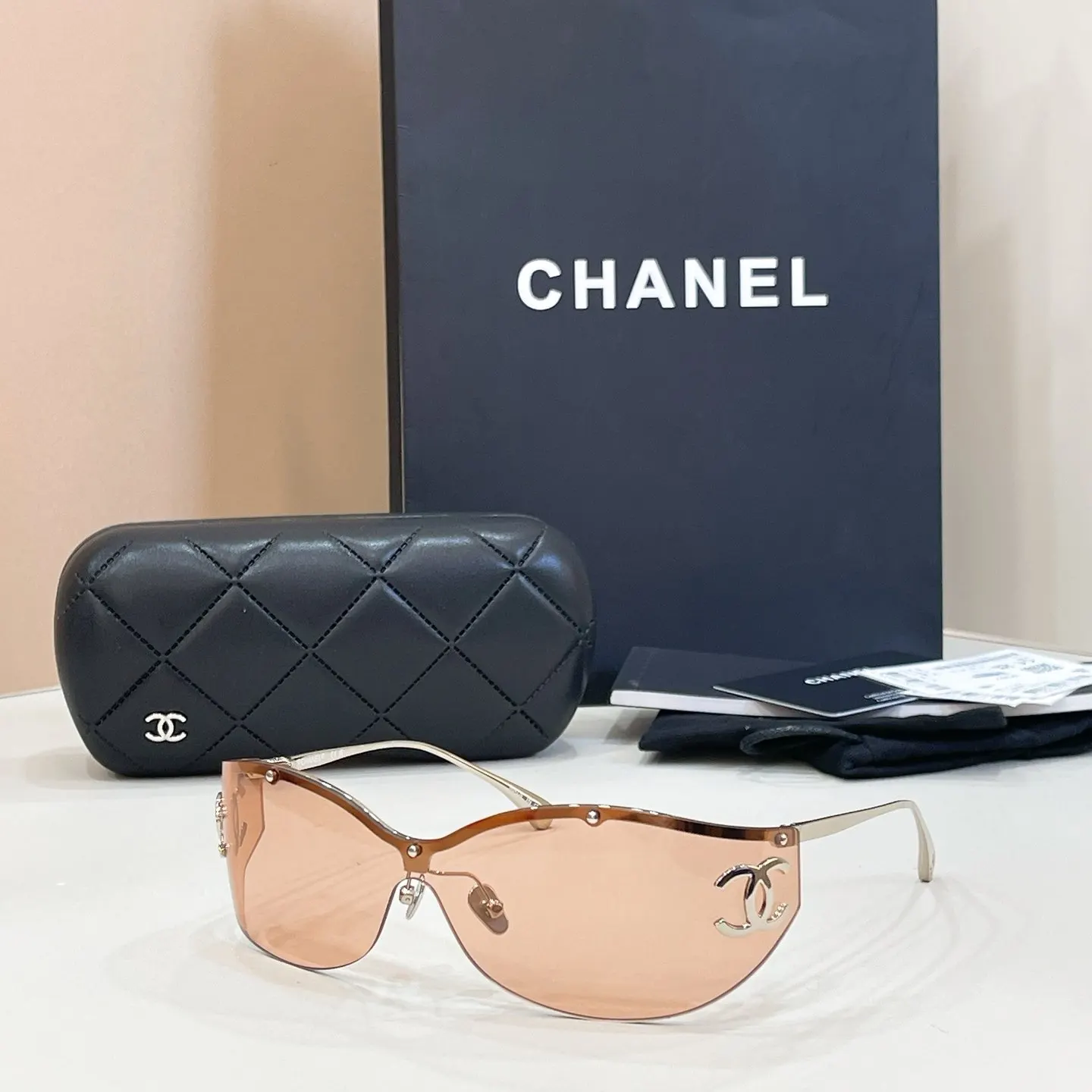 Chanel 墨镜 時尚防晒 太陽鏡