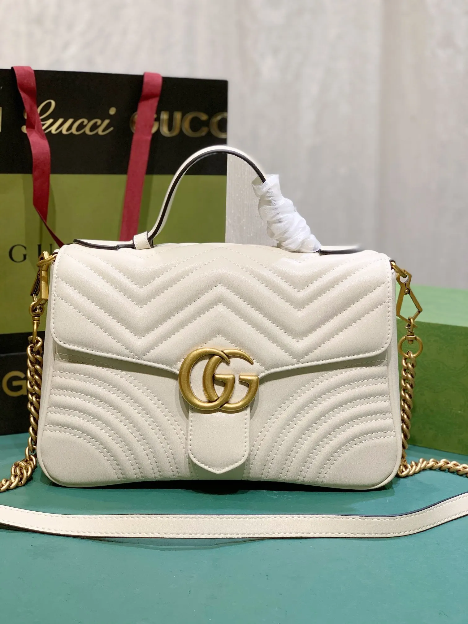 Gucci Marmont 鏈條包 精致鏈條款