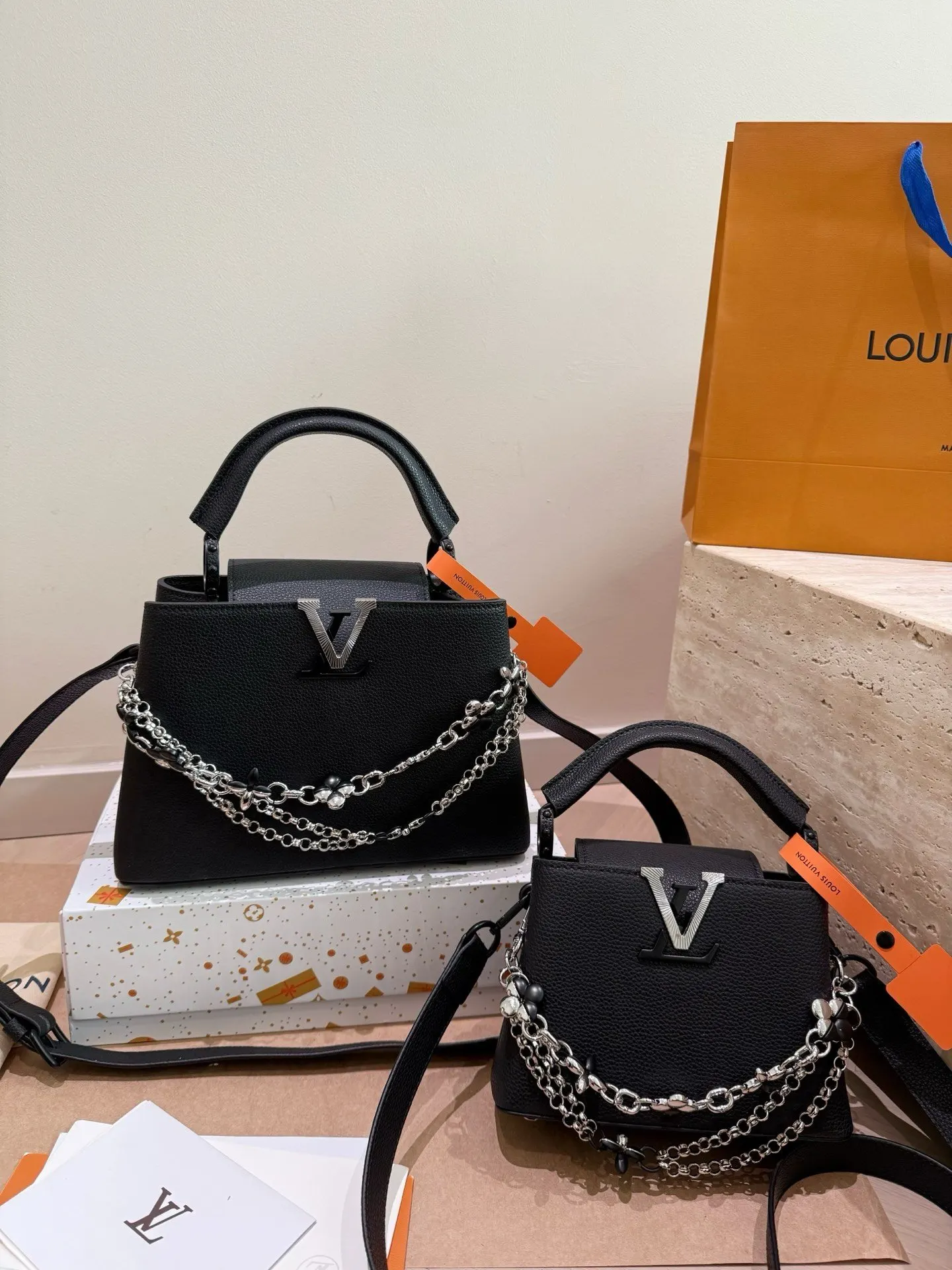 Gold Shoulder Bag