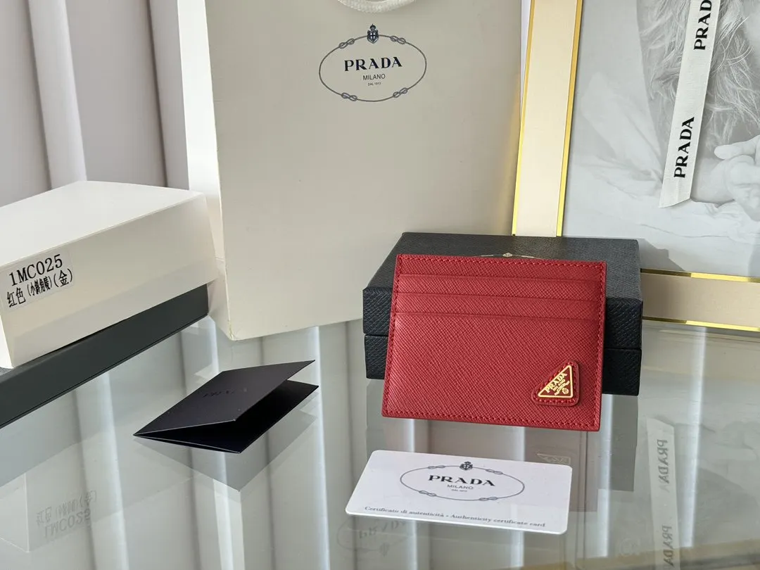 Prada Wallet Leather
