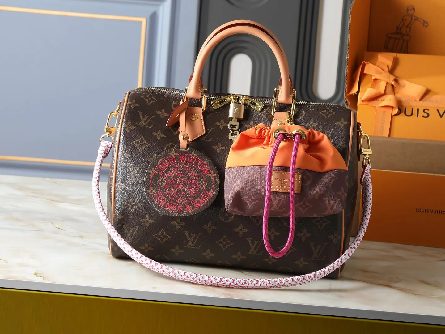 Louis Vuitton Organizer Pouch Travel Canvas