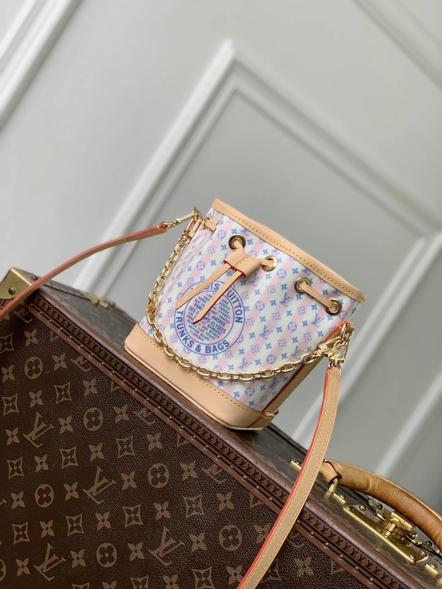 LV 帆布 鏈條包 精致鏈條款