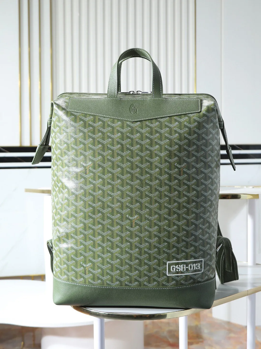 Goyard Backpack Leather