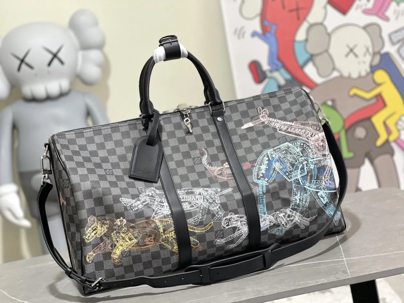LV Keepall 帆布 旅行袋 大容量旅行款