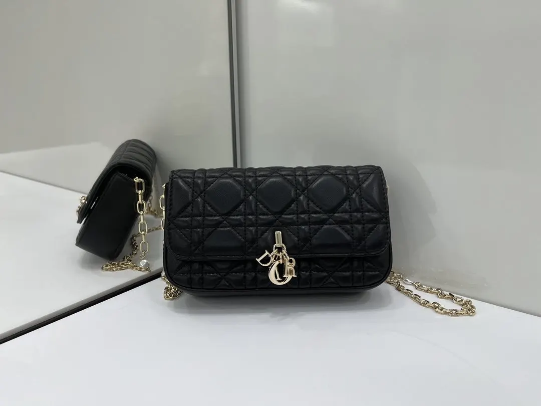 Dior Lady 羊皮 鏈條包 精致鏈條款