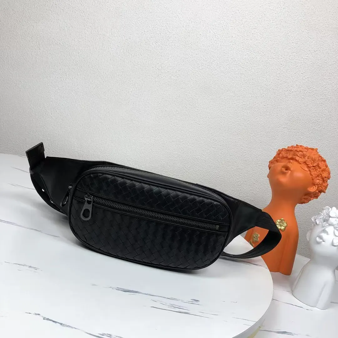 Black Belt Bag Casual Leather