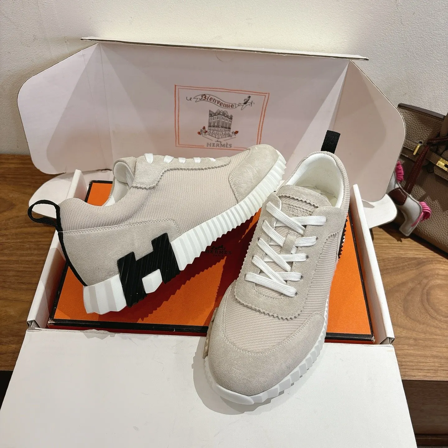 Hermes SS Sneakers Casual Versatile