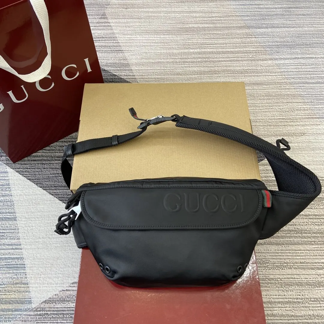 Gucci 款号 2克 尺寸 高 侧宽 腰包 休閒腰包款